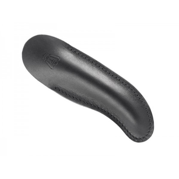 POCHETTE CUIR NOIR LAGUIOLE 10/11CM