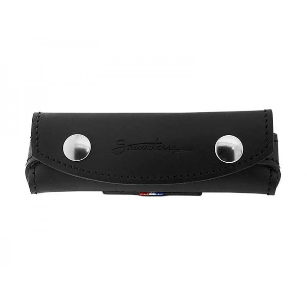 ETUI SAUVETERRE CUIR NOIR 11CM