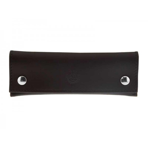 ETUI DE POCHE VESTON CUIR NOIR 12/13CM