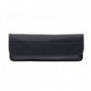 ETUI TENDANCE CUIR NOIR HORIZONTAL 12/13CM
