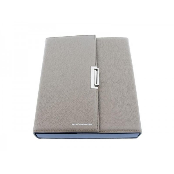 ECRIN 6 COUTEAUX CUIR GRIS TOURTERELLE