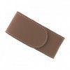 ETUI CUIR TAUPE 11/12CM