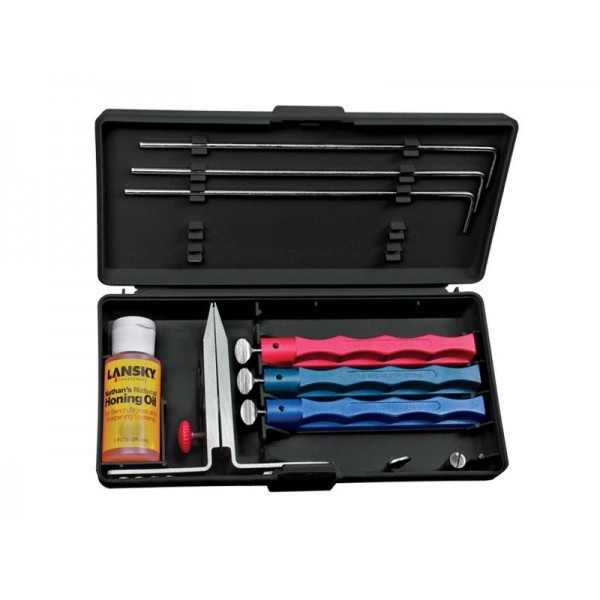 KIT D'AIGUISAGE LANSKY STANDARD 3 PIERRES