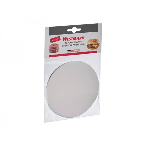 LOT DE 80 PAPIERS POUR PRESSE A STEAK WESTMARK Ø 13CM