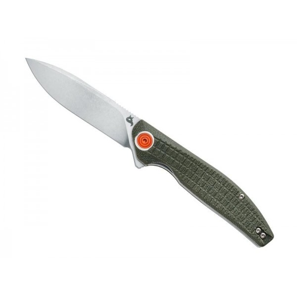 COUTEAU BLACK FOX ARTIA MICARTA VERT STONEWASHED