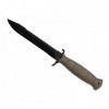 POIGNARD DE COMBAT GLOCK KAKI 16,5CM AVEC SCIE + ETUI