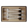 COFFRET 6 FOURCHETTES INOX DECOR NATURA