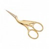 CISEAUX BRODER CIGOGNE 9 CM DORES