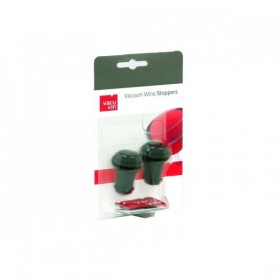 CARTE 2 BOUCHONS VACU VIN WINE STOPPER