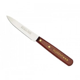 COUTEAU OFFICE NOGENT*** BOIS 9CM DENTS INOX