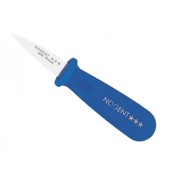 COUTEAU A HUITRES NOGENT *** BLEU INOX