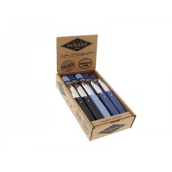 BOITE 20 EPLUCHEURS EXPERT MICRODENTE 1 FENTE COLORIS ASS.