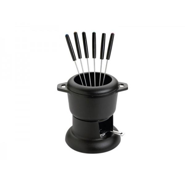SERVICE A FONDUE BOURGUIGNONNE INVICTA Ø14CM NOIR