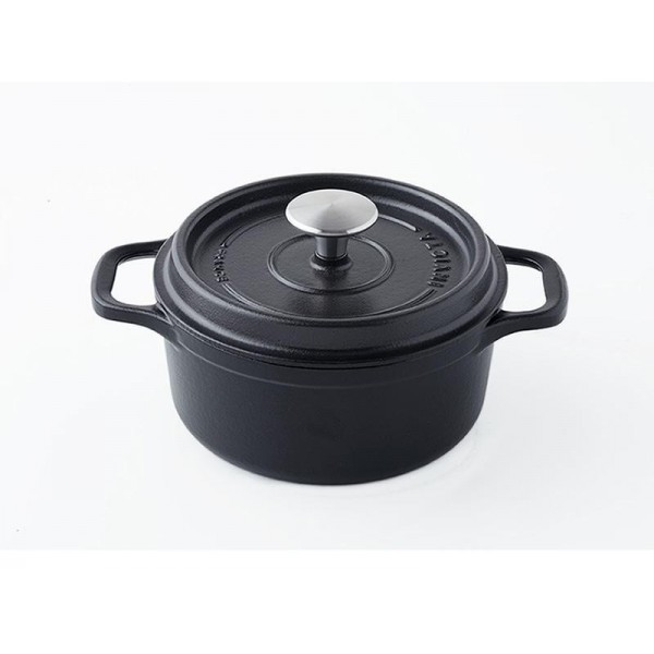 COCOTTE RONDE INVICTA Ø18CM NOIR
