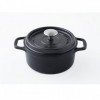 COCOTTE RONDE INVICTA Ø18CM NOIR