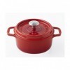 COCOTTE RONDE INVICTA Ø20CM RUBIS