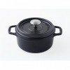 COCOTTE RONDE INVICTA Ø20CM NOIR
