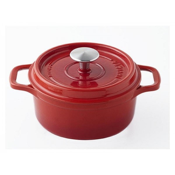 COCOTTE RONDE INVICTA Ø24CM RUBIS