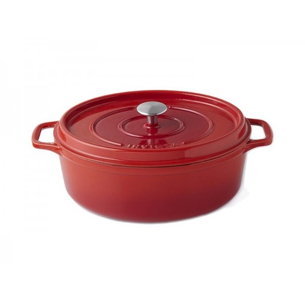 COCOTTE OVALE INVICTA Ø29CM RUBIS