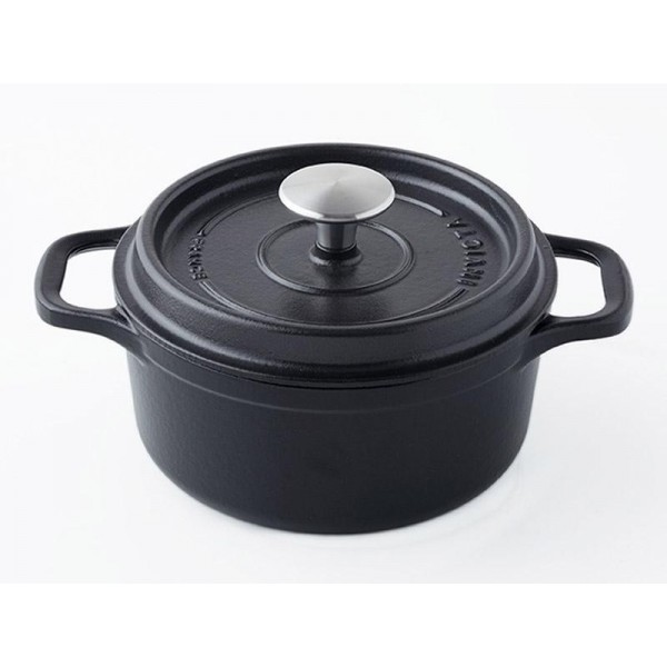 COCOTTE RONDE INVICTA Ø28CM NOIR