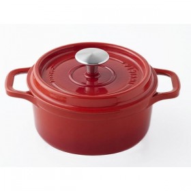 COCOTTE RONDE INVICTA Ø32CM RUBIS