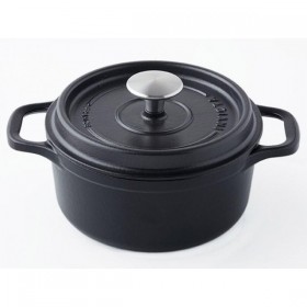 COCOTTE RONDE INVICTA Ø32CM NOIR