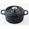 COCOTTE RONDE INVICTA Ø32CM NOIR