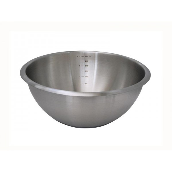 BASSINE DEMI-SPHERIQUE DE BUYER Ø 20 CM INOX