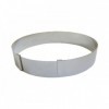CERCLE A ENTREMETS INOX EXTENSIBLE H:4,5CM