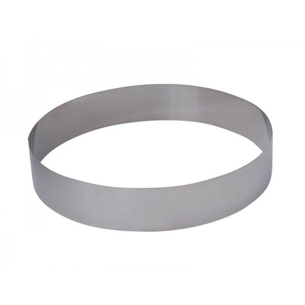 CERCLE A ENTREMETS INOX Ø 24CM