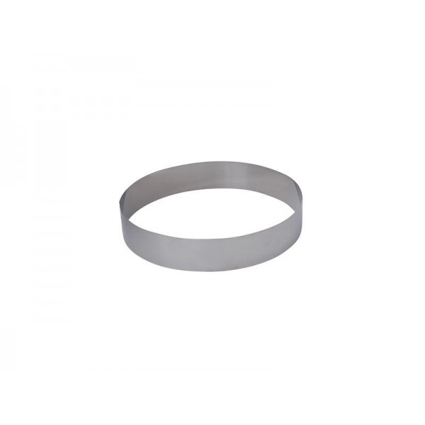 CERCLE A ENTREMETS INOX Ø 8CM