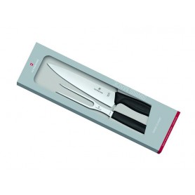 SERVICE A DECOUPER VICTORINOX SWISSCLASSIC 2P NOIR (BOITE)