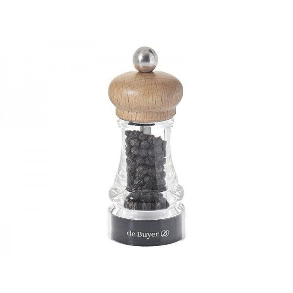 MOULIN A EPICES DE BUYER HIP-HOP 11CM ACRYLIQUE/HETRE