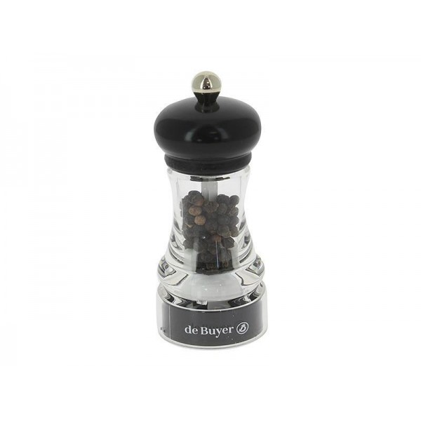 MOULIN A EPICES DE BUYER HIP-HOP 11CM ACRYLIQUE/NOIR