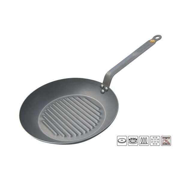 POELE GRILL DE BUYER MINERAL Ø 26CM