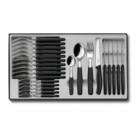 MENAGERE 24 PIECES VICTORINOX SWISSCLASSIC STEAK NOIR