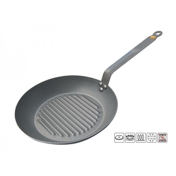 POELE GRILL DE BUYER MINERAL Ø 32CM