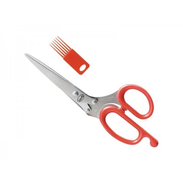 CISEAUX CISACHOIR LOCAU 21,5CM LAMES INOX + PEIGNE