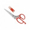 CISEAUX CISACHOIR LOCAU 21,5CM LAMES INOX + PEIGNE