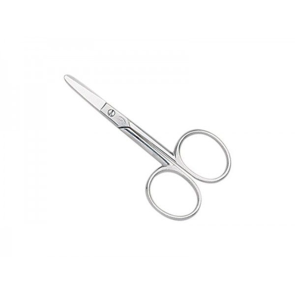 CISEAUX ONGLES BEBE 8CM COURBE CHROME