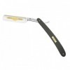 RASOIR DOVO 5/8 EBENE LAME CARBONE