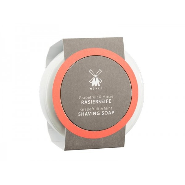 BOL PORCELAINE + SAVON A RASER MUHLE PAMPLEMOUSSE/MENTHE