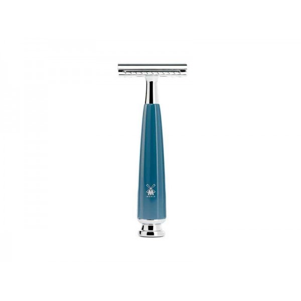 RASOIR DE SECURITE MUHLE RYTMO BLEU PETROLE