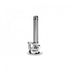RASOIR DE SECURITE MUHLE TRADITION CHROME + SUPPORT
