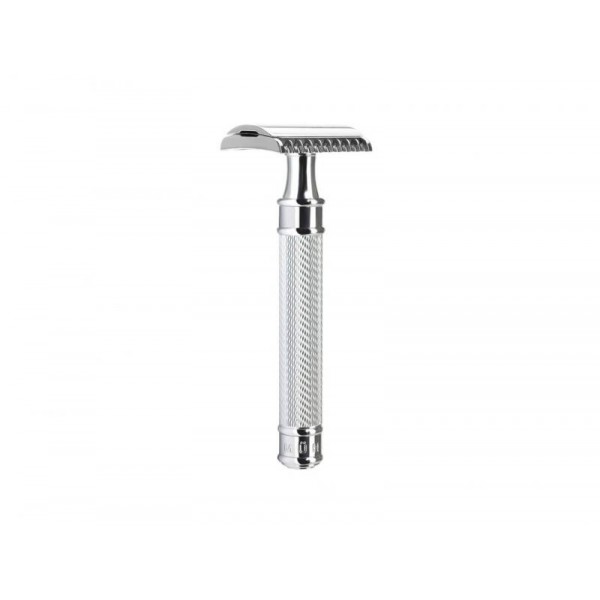 RASOIR DE SECURITE MUHLE TRADITION CHROME PEIGNE OUVERT