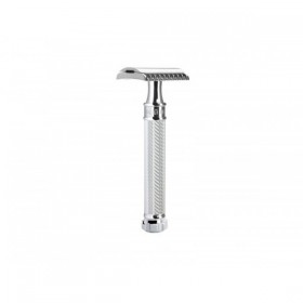 RASOIR DE SECURITE MUHLE TRADITION CHROME PEIGNE OUVERT