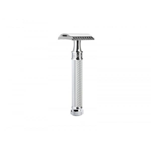 RASOIR DE SECURITE MUHLE TRADITION CHROME PEIGNE OUVERT