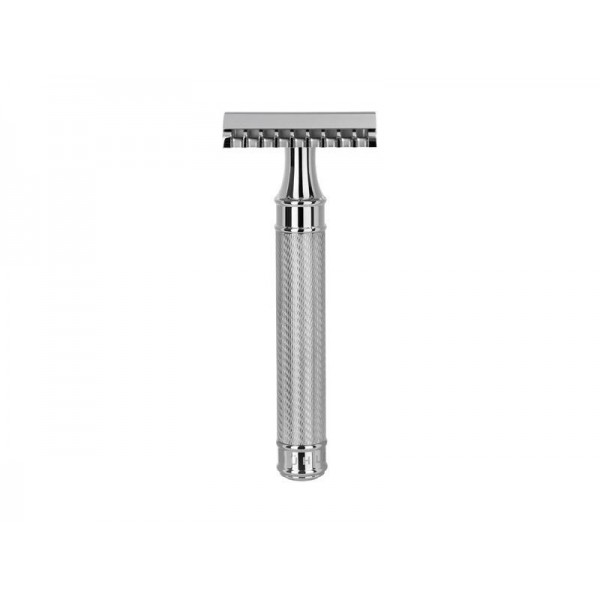 RASOIR DE SECURITE MUHLE TRADITION INOX PEIGNE OUVERT