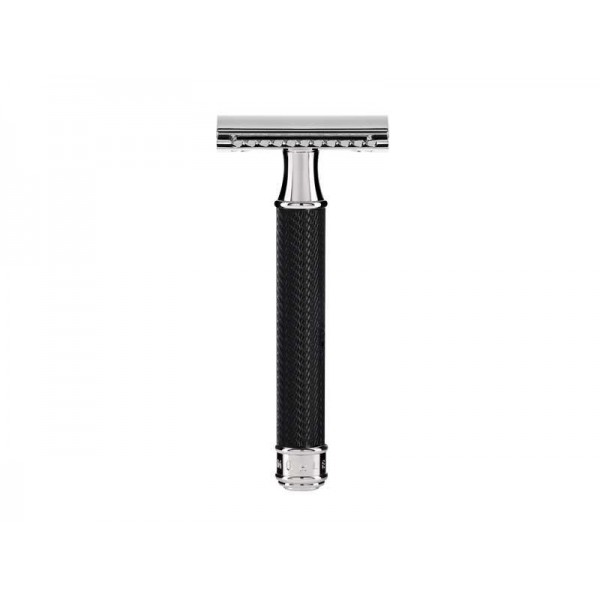 RASOIR DE SECURITE MUHLE TRADITION METAL NOIR PEIGNE FERME