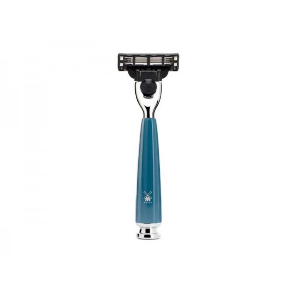 RASOIR MACH3® MUHLE RYTMO BLEU PETROLE